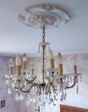 Lustre suspension pampilles d'occasion  Moulins