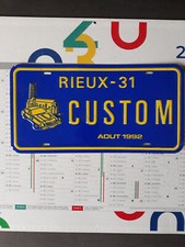 Plaque metal rieux d'occasion  Le Fossat