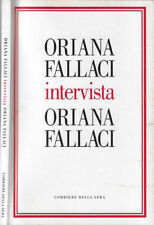 Intervista oriana fallaci. usato  Italia