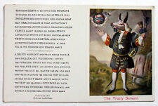 Postcard trusty servant for sale  MILTON KEYNES
