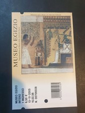 Biglietto museo egizio usato  Candelo