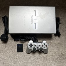Silver playstation ps2 for sale  BURNLEY