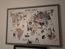 Animal map grey for sale  KEIGHLEY