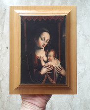 Quadro riproduzione madonna usato  Zane