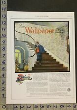 PAPEL DE PAREDE 1923 FLAPPER ESPORTE GOLFE DECORAÇÃO PARA CASA MONTAGEM VERNON WASHINGTON ANÚNCIO 25313*** comprar usado  Enviando para Brazil