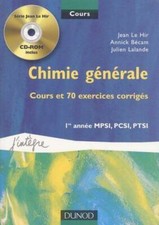 Cours chimie générale d'occasion  Hennebont