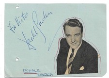 Donald sinden english for sale  ST. HELENS
