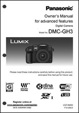Câmera Panasonic Lumix DMC-GH3 Advanced manual de instruções comprar usado  Enviando para Brazil