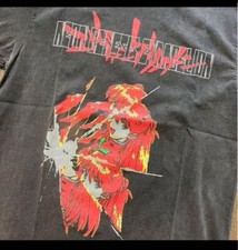 Camiseta manga curta Neon Genesis Evangelion Asuka preta GIGANTE EUA tamanho-XL usada, usado comprar usado  Enviando para Brazil