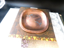 Los Castillo vintage pequeno prato de bandeja prata/cobre lança HUNTER forjada à mão #56 comprar usado  Enviando para Brazil