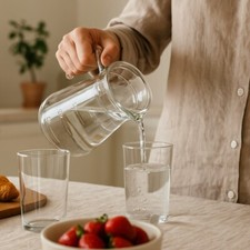 Glass water jug for sale  PERTH