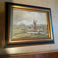 Painting cley mill for sale  FAKENHAM