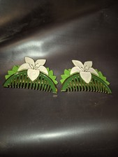 Usado, Conjunto de 2 clipes de cabelo Disney Mulan Hair Barette  comprar usado  Enviando para Brazil