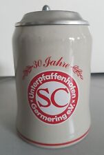 Steinkrug bierkrug zinndeckel gebraucht kaufen  Germering