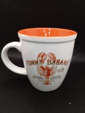 Xícara de café lagosta Tommy Bahama creme e laranja localmente famoso levantador de conchas comprar usado  Enviando para Brazil