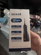 Limpador irrigador oral inteligente dentes fio dental água Nicwell preto F5025 comprar usado  Enviando para Brazil