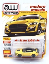 Auto World escala 1/64 AW64472 2021 Ford Mustang Shelby GT500 amarelo agarrador comprar usado  Enviando para Brazil