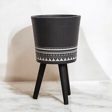 Black indoor planter for sale  WARRINGTON