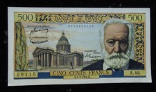 Billet 500 francs d'occasion  Auxerre