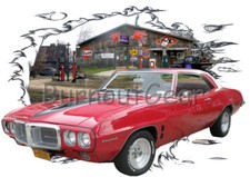 1969 red pontiac for sale  Carmichael