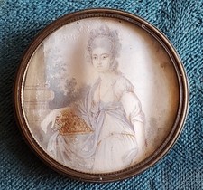 Antique miniature portrait for sale  Boise