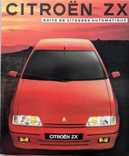 Brochure Citroën ZX Automatique - 03/1992 - 4 pages en Français  comprar usado  Enviando para Brazil