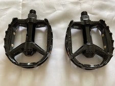 Pedais de bicicleta vintage década de 1980 NOS KKT RMX PRETO 9/16 old school BMX comprar usado  Enviando para Brazil