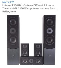 Impianto audio 510w usato  Recanati