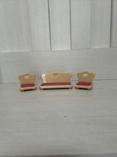 LOTE de móveis e cadeiras de reposição para restaurante de massas Lil Woodzeez, usado comprar usado  Enviando para Brazil