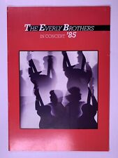 Everly brothers programme for sale  PRESTON
