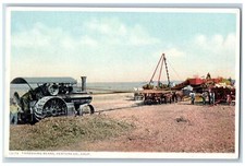 Cartão postal Ventura Califórnia Threshing Beans trator campo agrícola c1910 vintage comprar usado  Enviando para Brazil