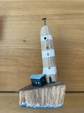 Miniatur holzdeko leuchtturm gebraucht kaufen  Ennepetal