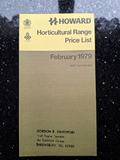 Howard rotavator horticultural for sale  SOUTHPORT