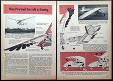 Man powered aircraft for sale  Diamond Point