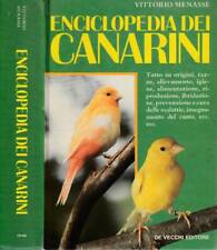 Enciclopedia dei canarini. usato  Italia