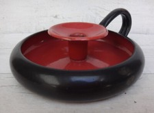 Vintage enamel chamberstick for sale  DUNSTABLE