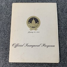 Official inaugural program for sale  Daytona Beach