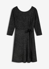 Kleid glitzereffekt schwarz gebraucht kaufen  Deutschland