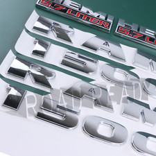 4pcs chrome emblem for sale  Hebron
