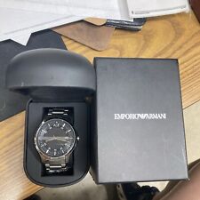 Armani black dial for sale  El Segundo