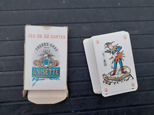 Vintage jeu cartes d'occasion  Doué-la-Fontaine