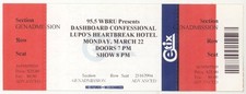 Dashboard confessional provide for sale  USA