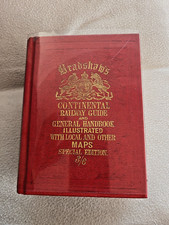Bradshaws continental railway for sale  LEIGHTON BUZZARD