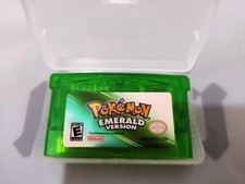Cartucho Pokemon GBA versão esmeralda imagem original, usado comprar usado  Enviando para Brazil
