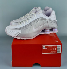 Nike Shox R4 - Platina metálica branca - W 11 EUA / M 9,5 EUA HF5076-100 comprar usado  Enviando para Brazil