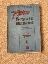 Vintage 1930 motor for sale  WARRINGTON