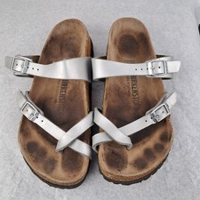 Sandali birkenstock grigio usato  Marano di Napoli