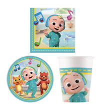 Cocomelon party tableware for sale  DOWNHAM MARKET