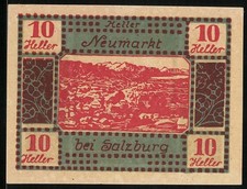 Notgeld neumarkt salzburg gebraucht kaufen  Berlin