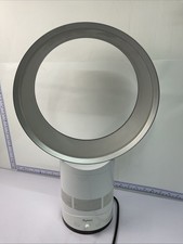 Multiplicador de ar Dyson AM01 branco prata ventilador de mesa cabo de alimentação funcionando sem controle remoto comprar usado Multiplicador de ar Dyson AM01 branco prata ventilador de mesa cabo de alimentação funcionando sem controle remoto comprar usado  Enviando para Brazil